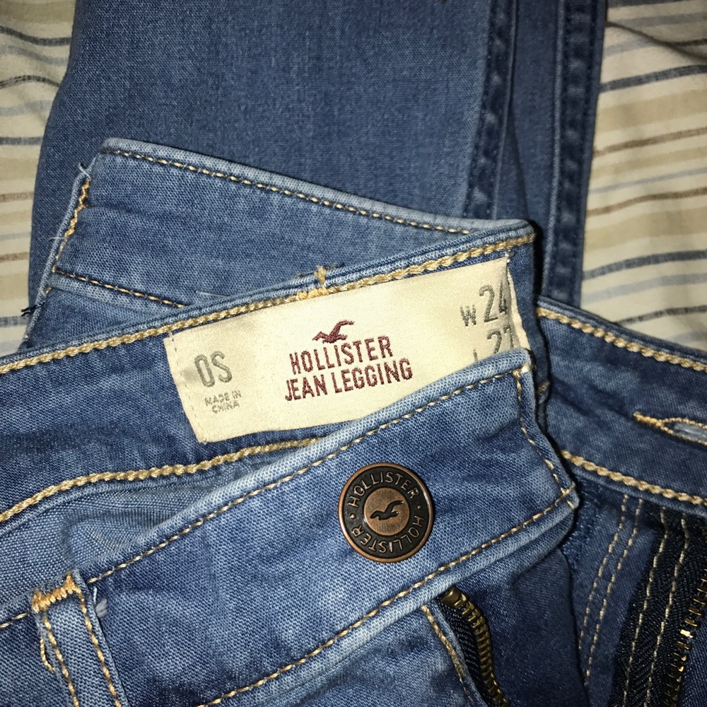 Hollister jean legging