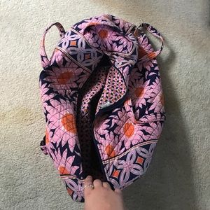 Large Vera Bradley duffle bag