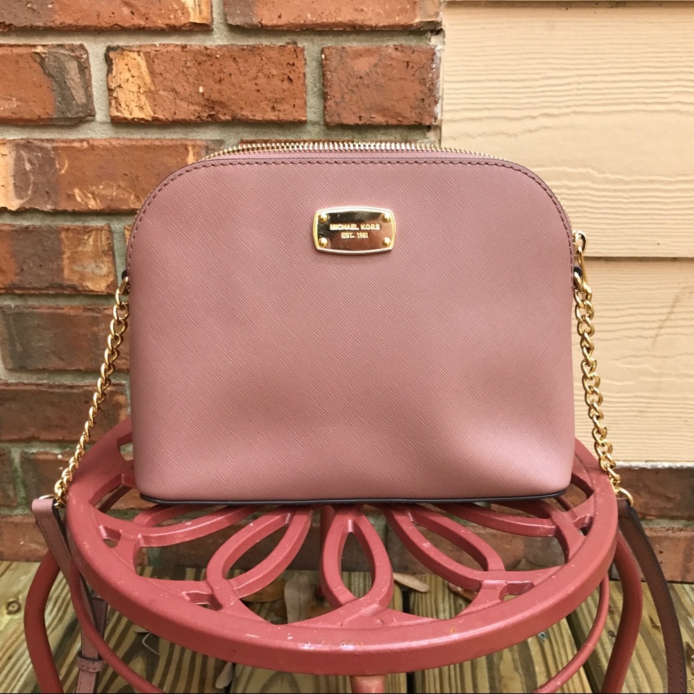 Michael Kors Cindy Crossbody in Dusty Rose 💕🌹