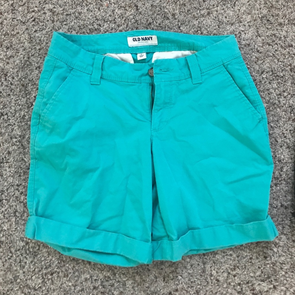 Bright blue Old Navy shorts