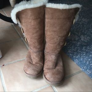 UGG boots with buttons size 7.5