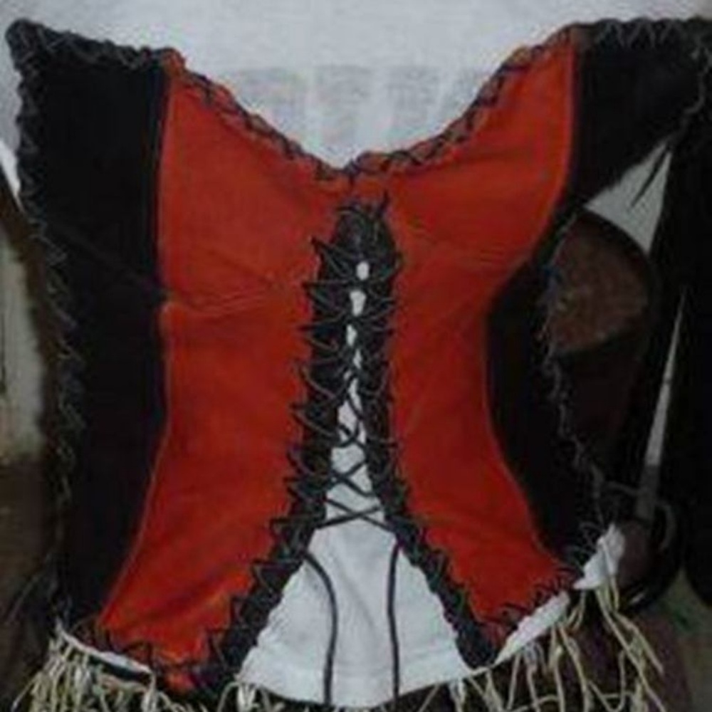 Leather-Corset - handmade