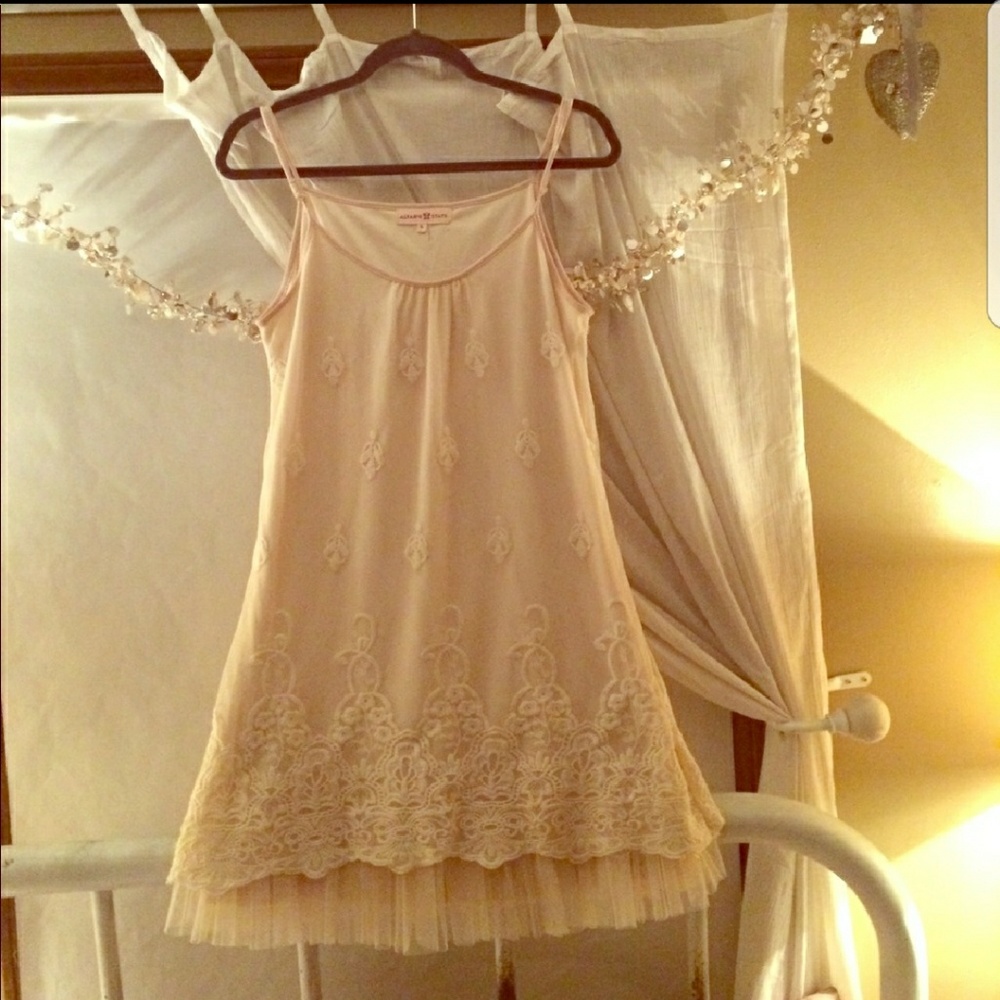 ❤️Cute cream tulle dress❤️
