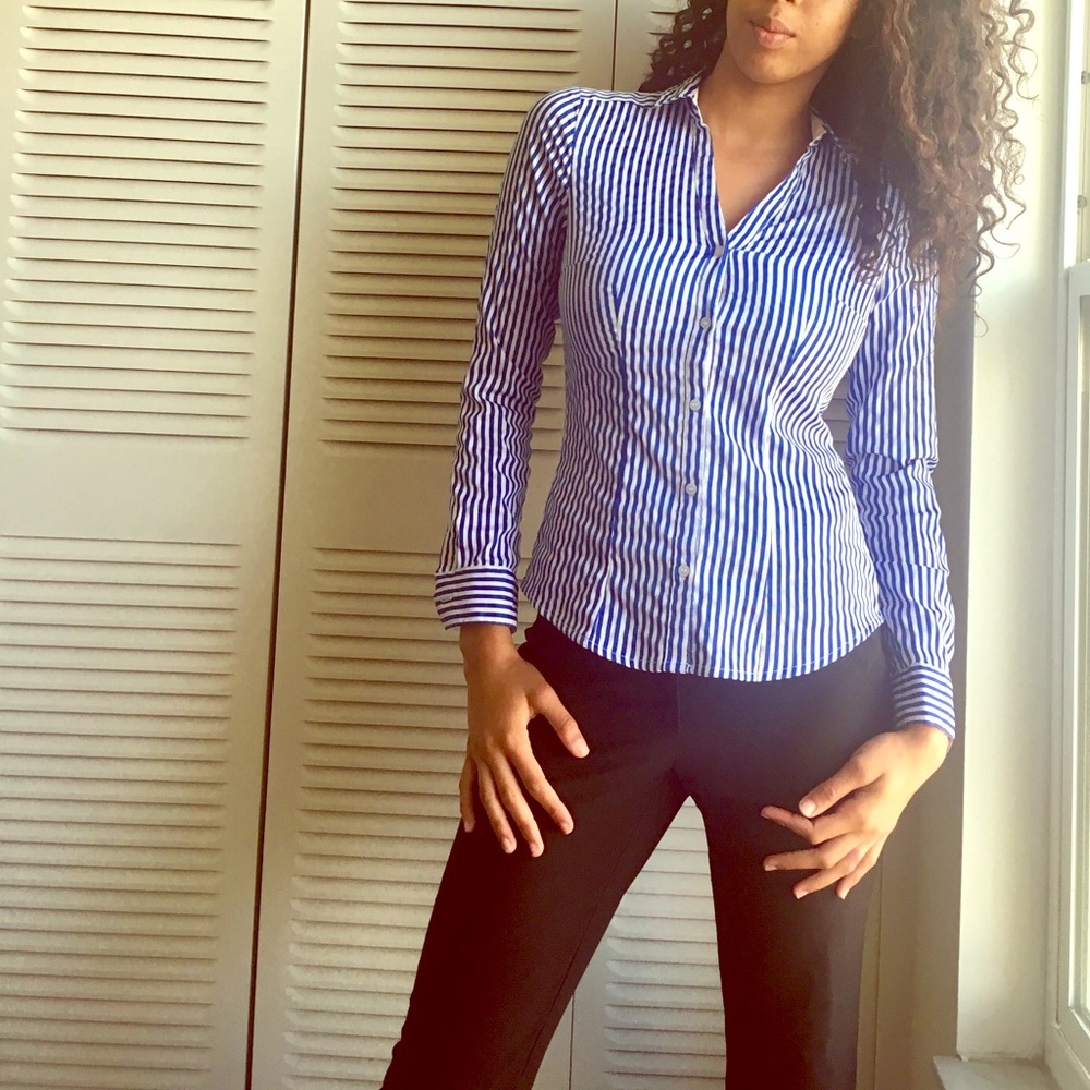 Button up shirt & slacks