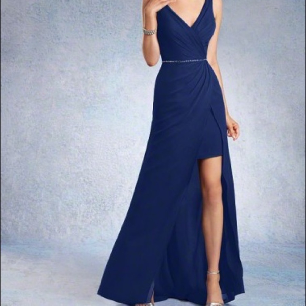 Alfred Angelo style 7338L in navy