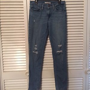 Levi skinny jeans