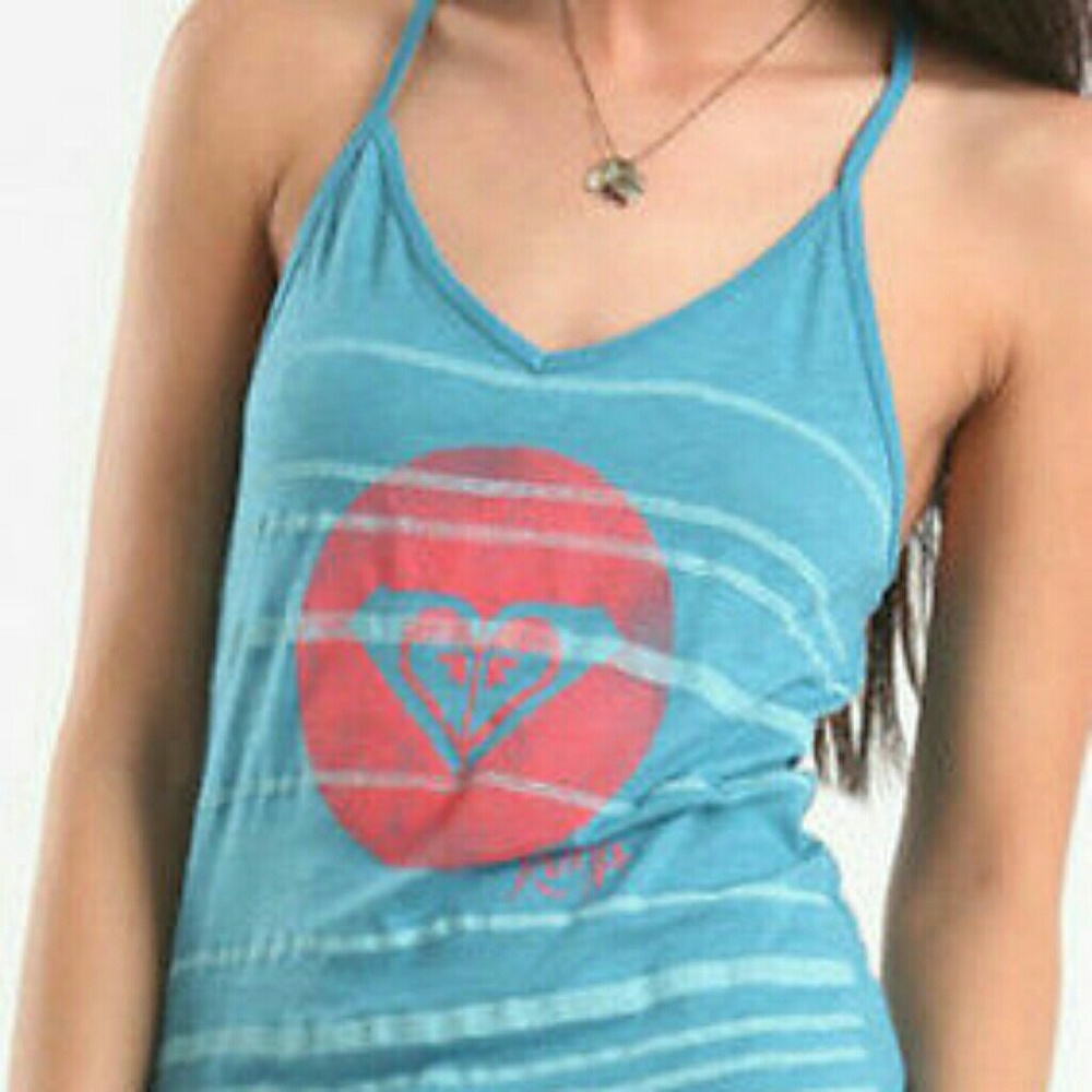 NWT Roxy skinny racerback tank top tee shirt