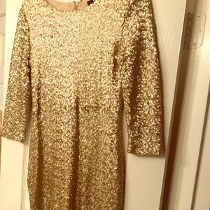 Sequin Topshop dress M