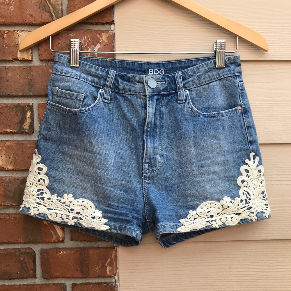 BDG High-Rise Erin Shorts from Urban Outfitters