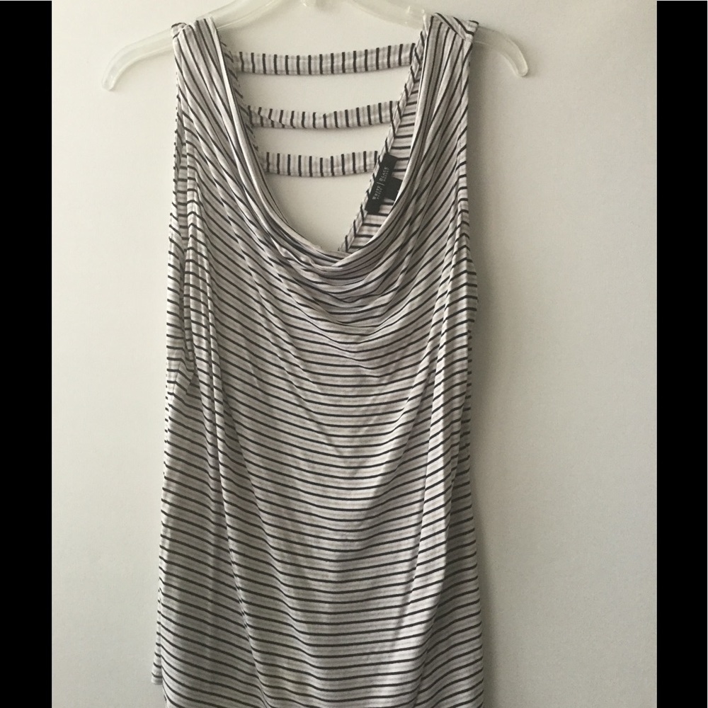 Cute top with great detail on back