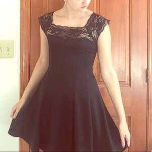 Beautiful black lace dress