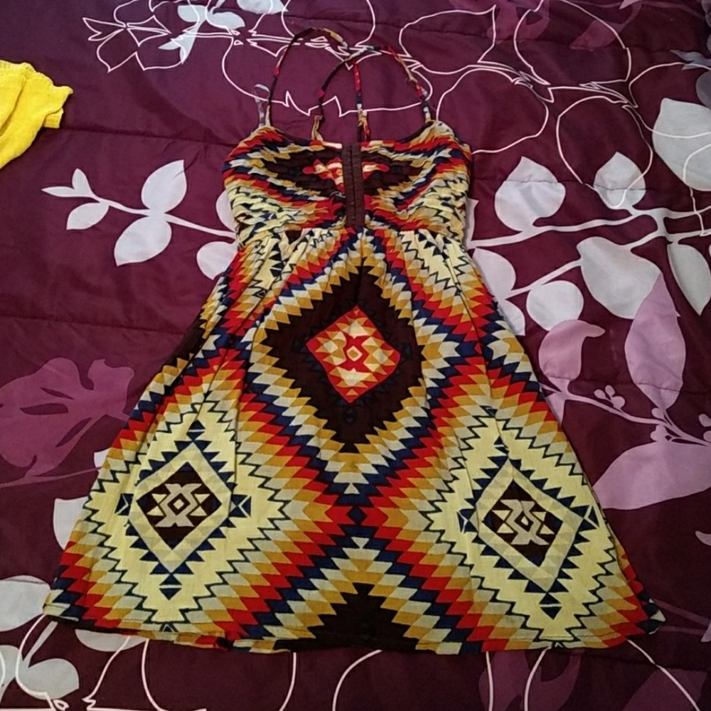 Billabong Tribal Print Dress