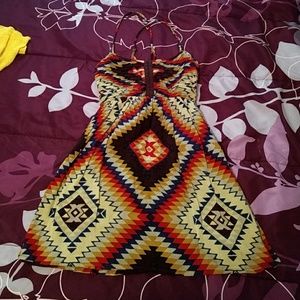 Billabong Tribal Print Dress