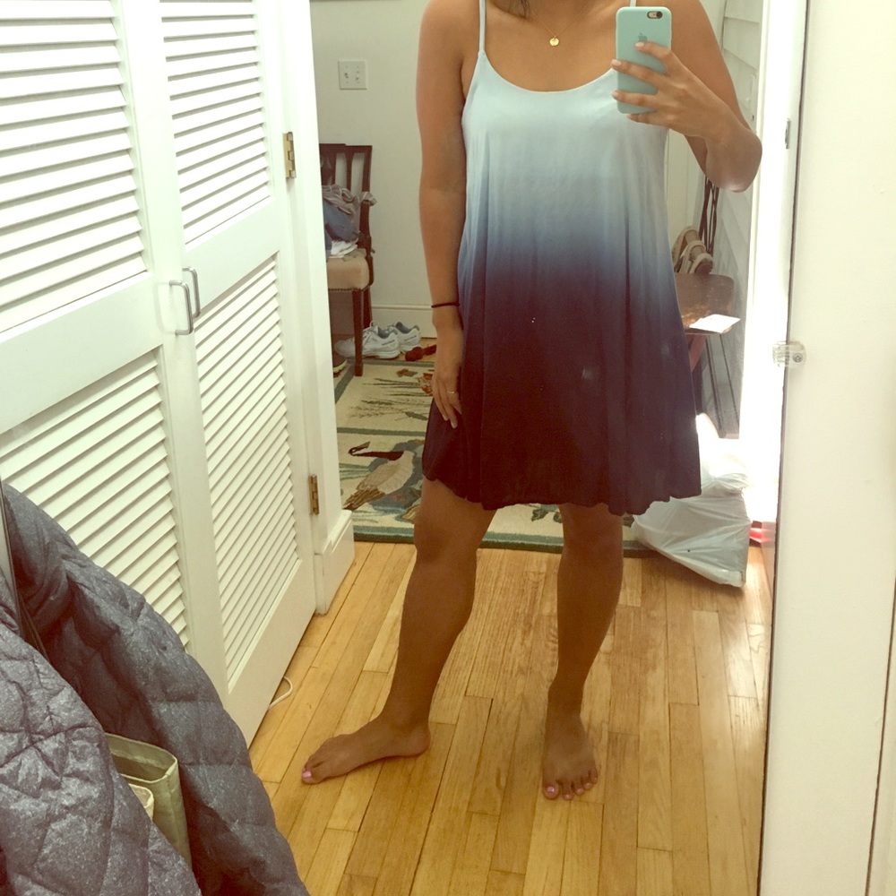 Brandy Melville blue hombre dress