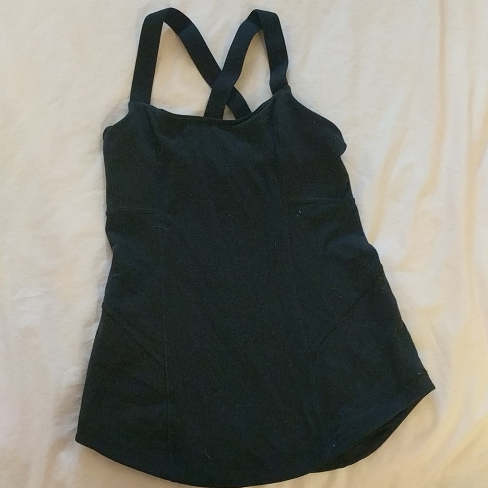 Lululemon Size 2 Black Top