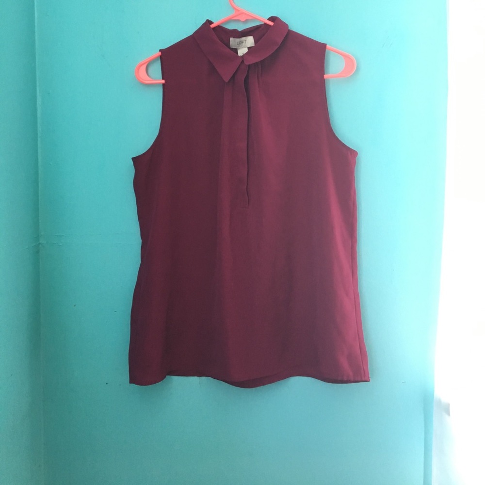 NEVER WORN Collared Tank