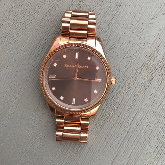 Rose gold Michael Kors watch - Picture 1 of 3