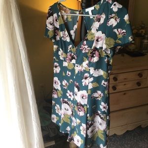 Leith floral romper size small