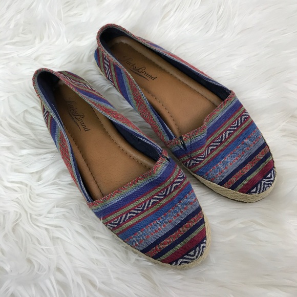 Lucky Brand Shoes - Lucky Brand Boho Espadrille Stripe Flats