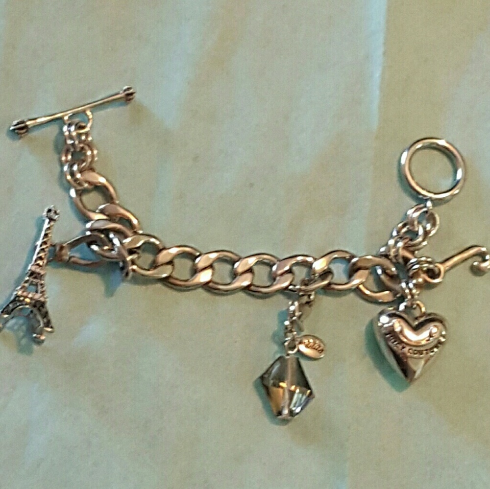 Juicy Couture Eiffel Tower + more bracelet