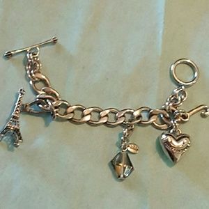 Juicy Couture Eiffel Tower + more bracelet