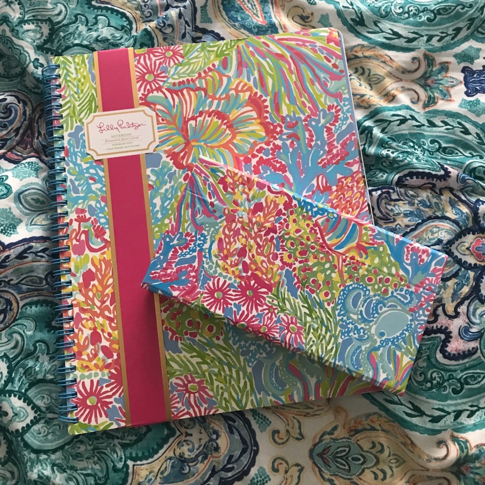 Never used Lilly Pulitzer office supplies