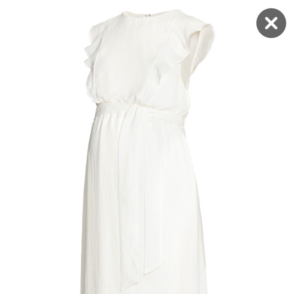 Ivory Maternity Dress from H&M Mama Collection