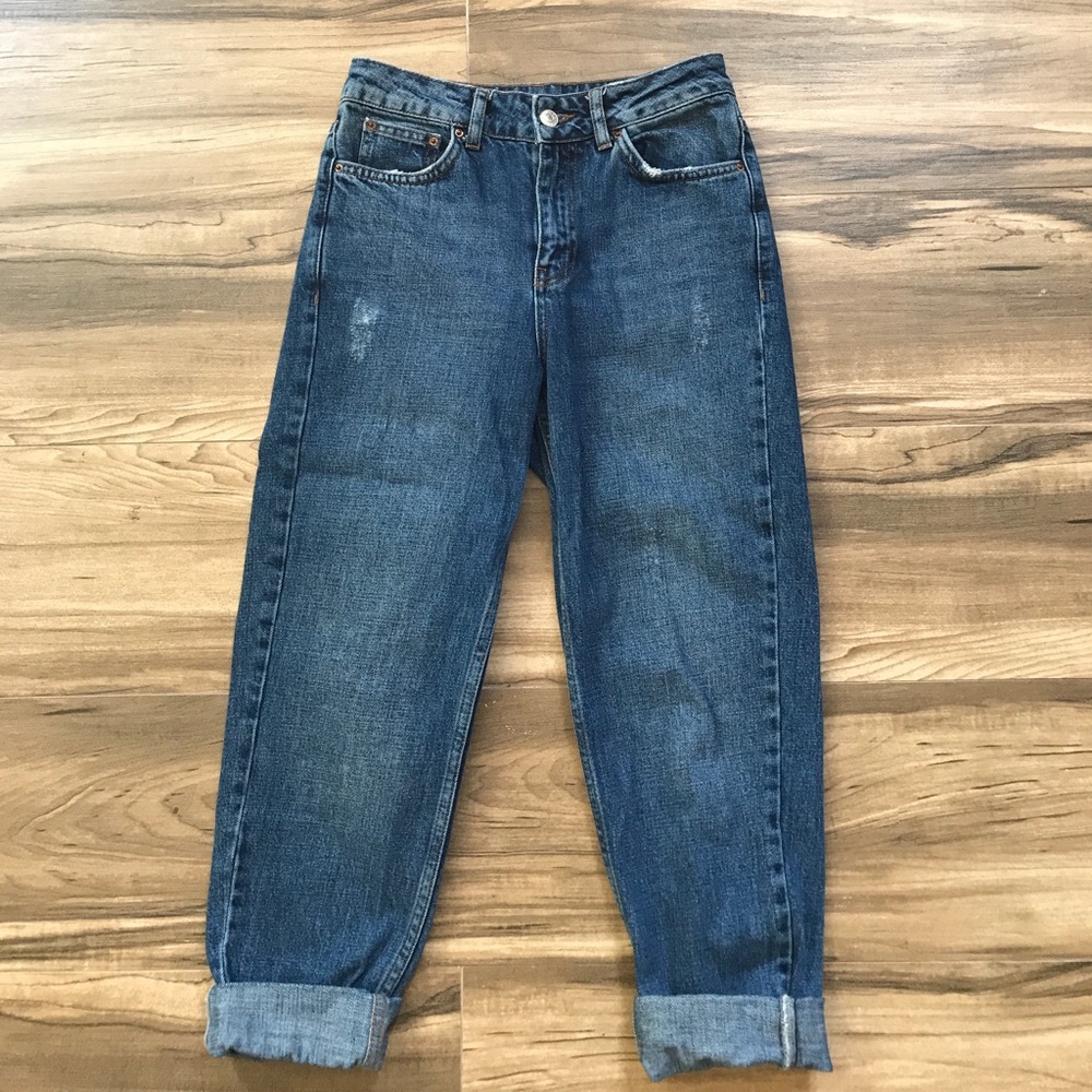 Topshop boyfriend jean dark blue
