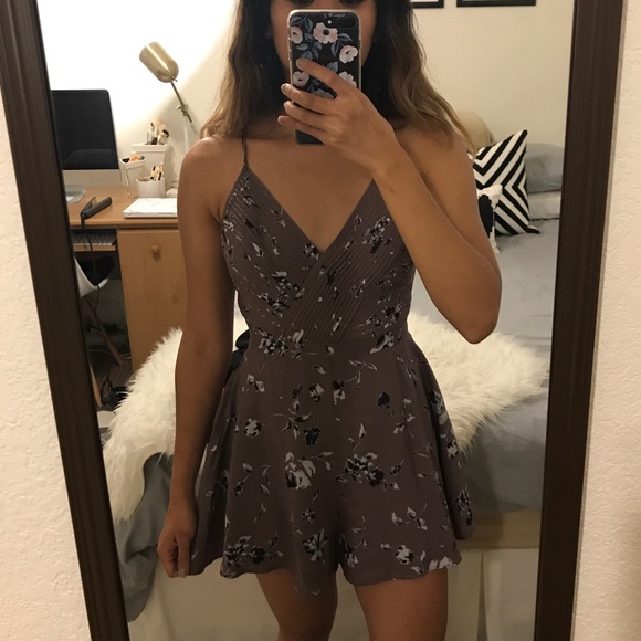 Urban Outfitters Dresses & Skirts - Urban Outfitters Kimchi Blue Surplice Romper