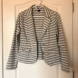 NWOT Striped Blazer