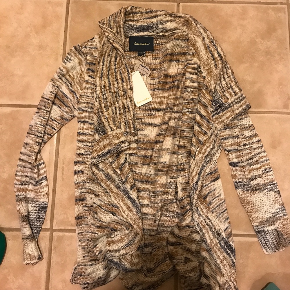 LOVE MARKS Cardigan