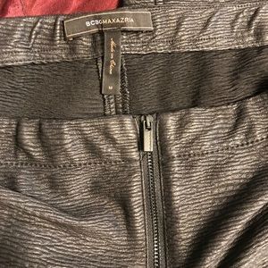 BCBGMaxazria leather-like pants NWOT