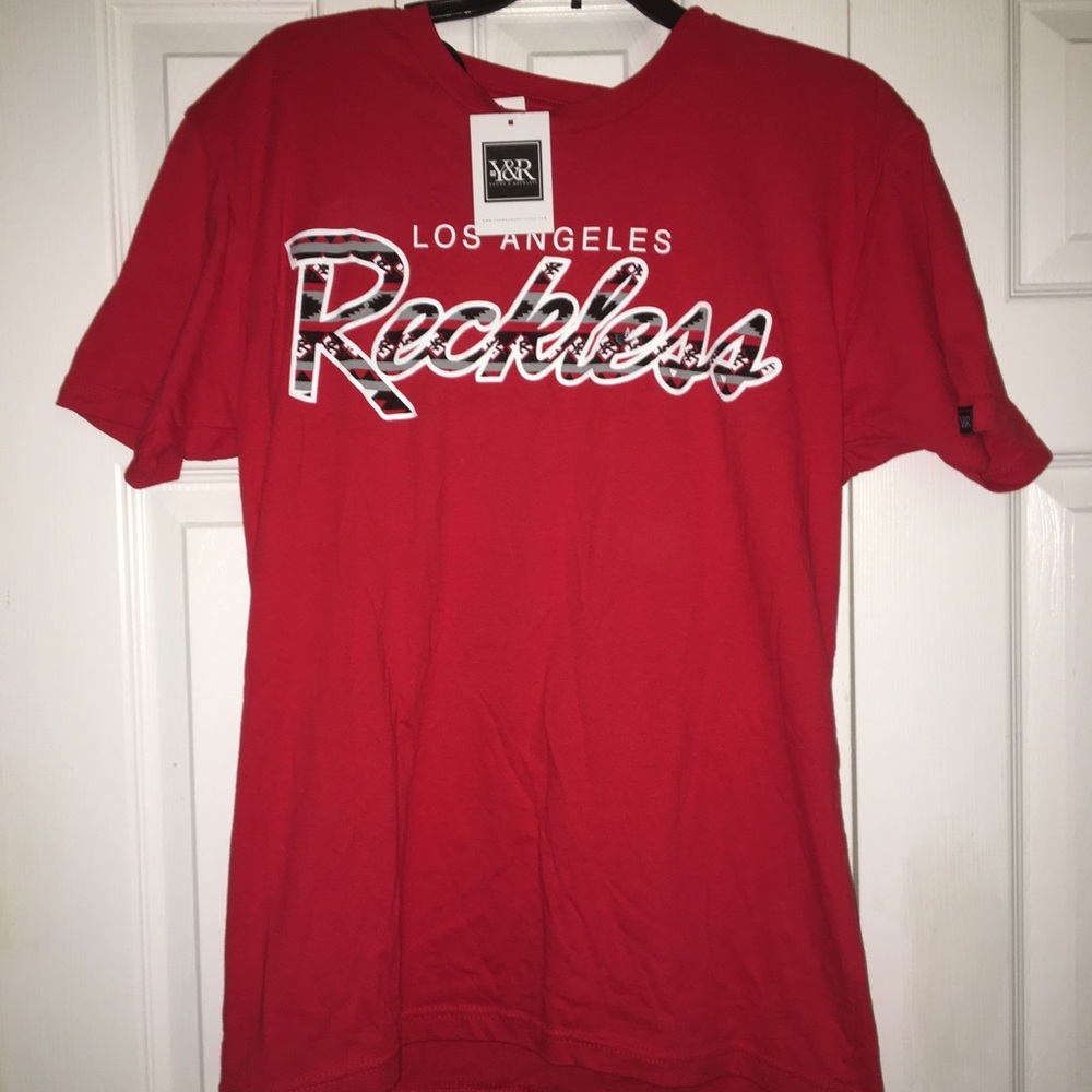 Brand new Reckless crew-neck shirt from Pacsun.
