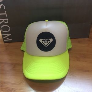 NWOT Neon Yellow trucker hat