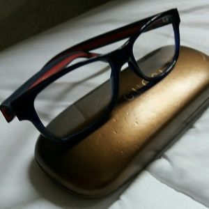 Navy Blue Gucci Frame Glasses Authentic