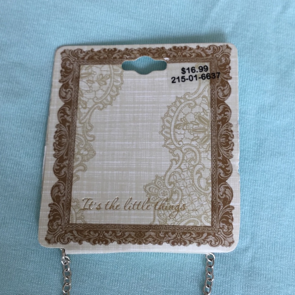 NWT Target Silver Necklace!! - Picture 3 of 3