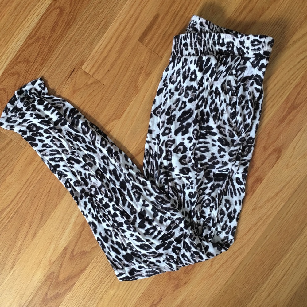 Cheetah Print Joggers