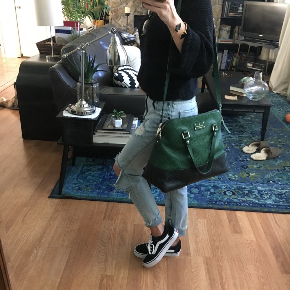 ❌SOLD❌KATE SPADE Large Bowling Style Bag - Picture 8 of 8