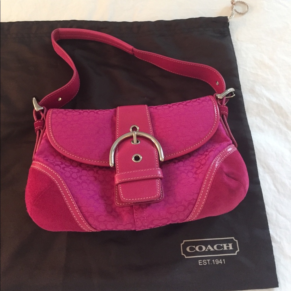 Coach purse barely used