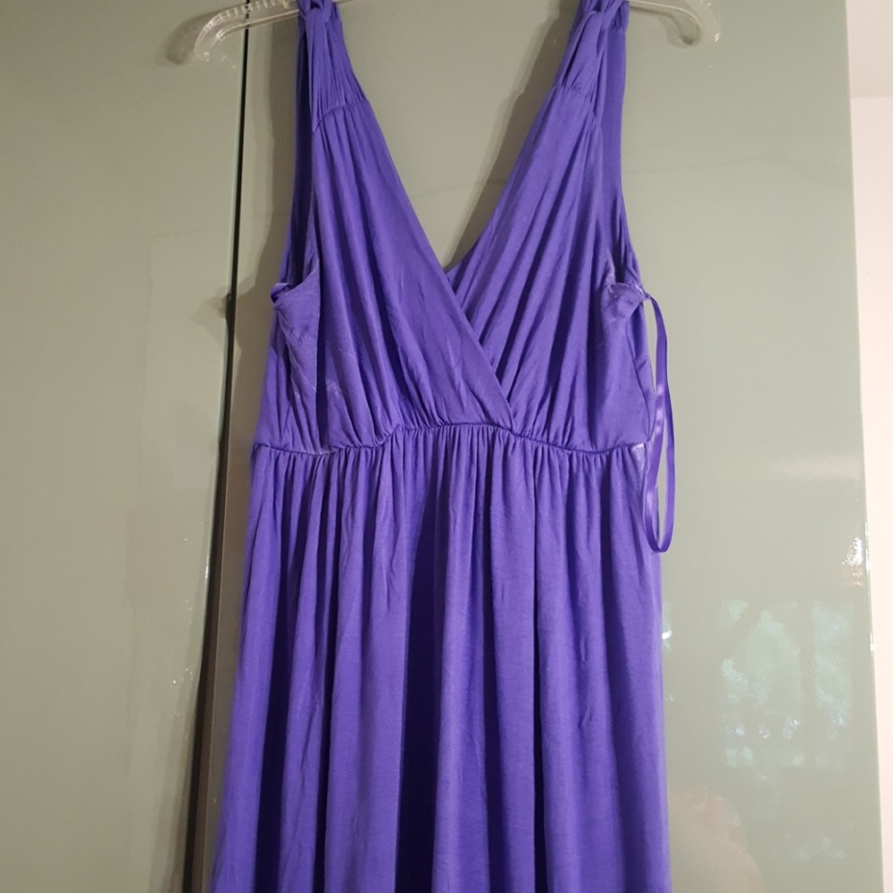 Periwinkle maxi dress