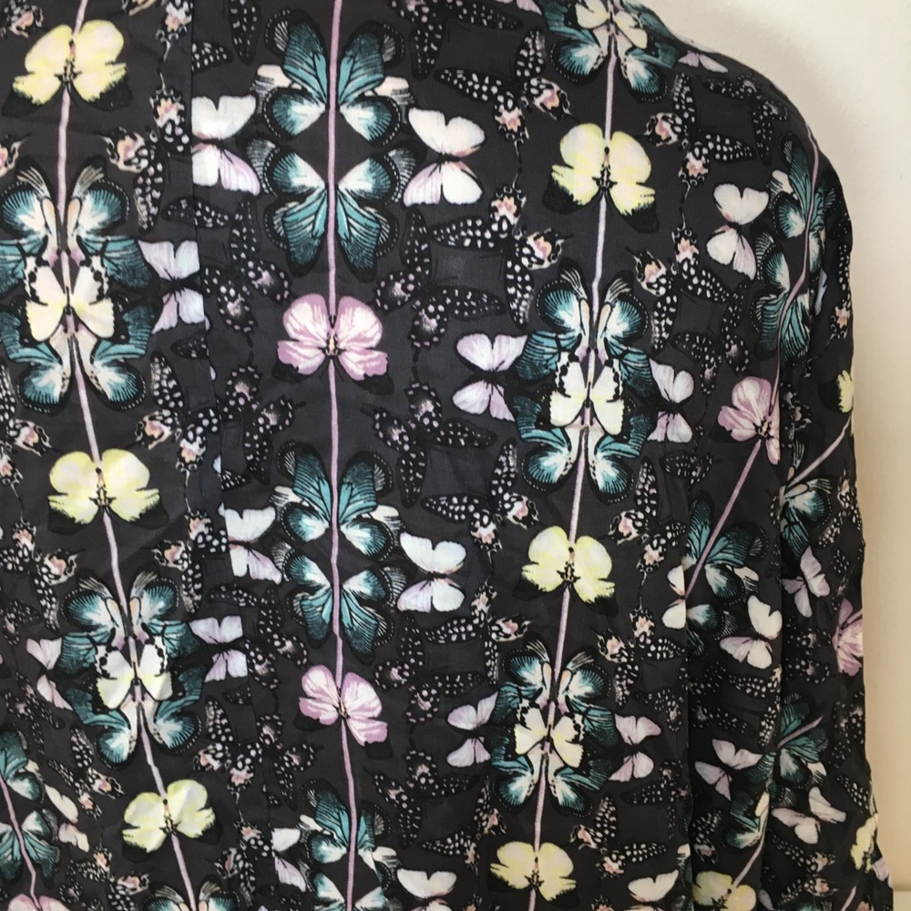 NEW VS KIMONO BEACH COVER UP BUTTERFLY PRINT - Picture 5 of 8