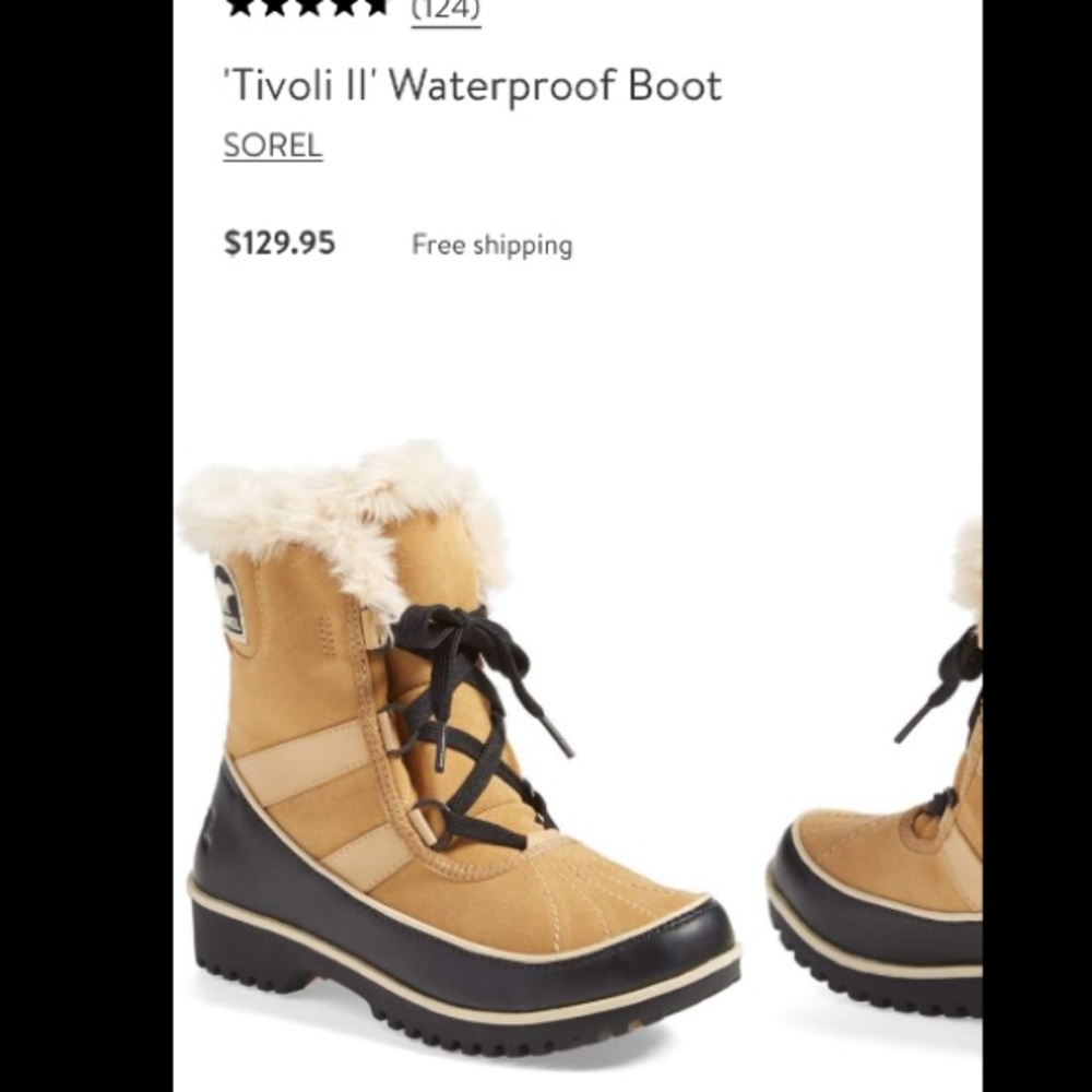 Brand new Sorel Tivoli Boots! Size 8.5 tan