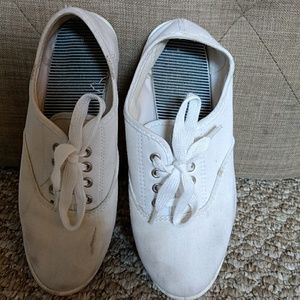Cute white sneakers