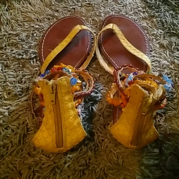 Ankle embellished sandals - Picture 4 of 4