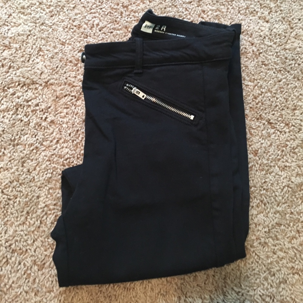 Black high waisted jeans