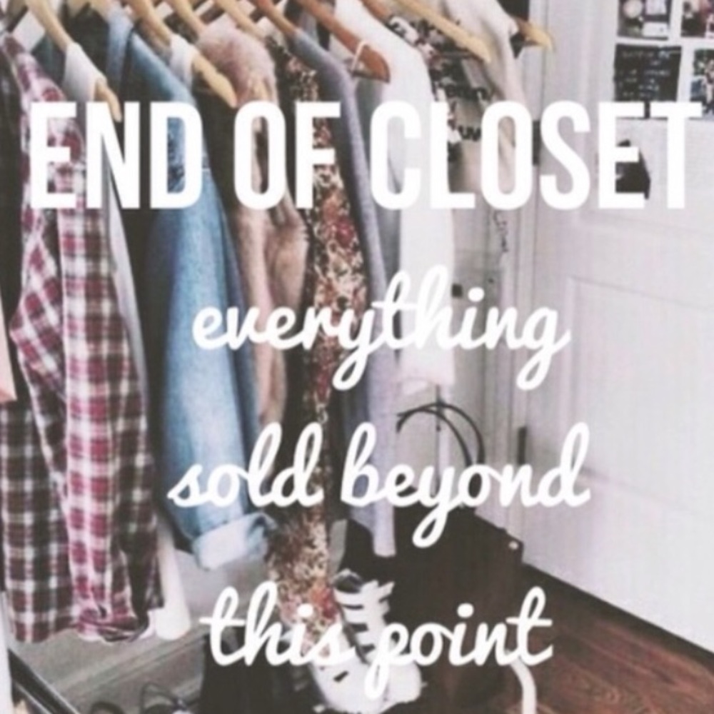Everything Sold Past This Point