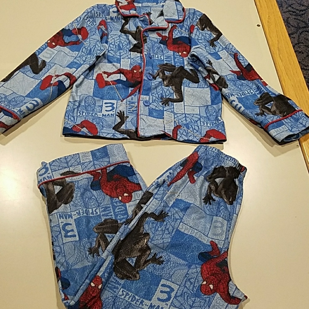 SIDER-MAN Pajamas -2 piece-sz 6-7