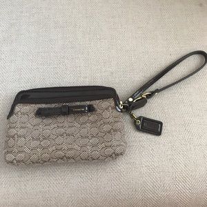 Coach wristlet/change purse