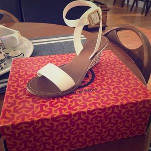 Tory Burch Regan Mid Wedge Sandal