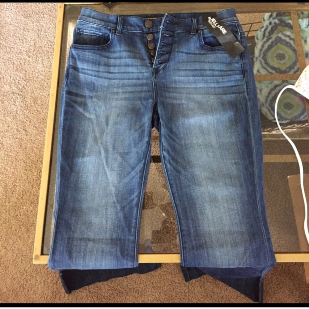 NWOT EXPRESS HIGH WAIST FLARE JEANS